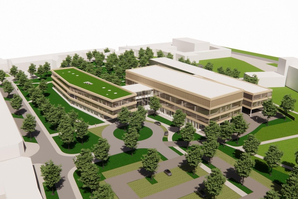 De nieuwe ziekenhuissite in Lokeren moet tegen 2025 operationeel zijn. 