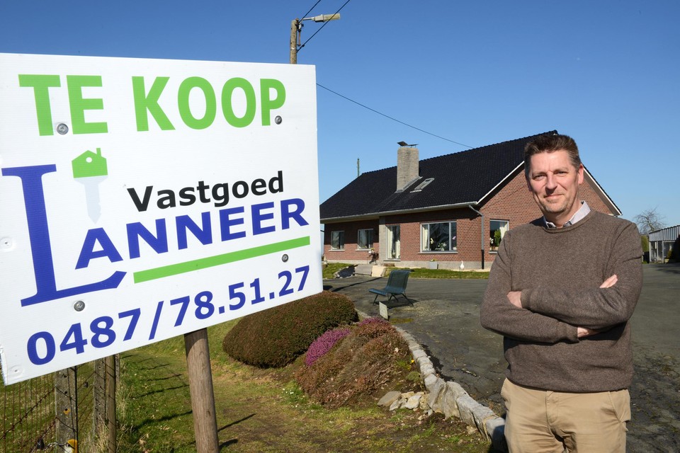 “Huizen staan hier niet lang te koop”,zegt burgemeester Kris Poelaert. 
