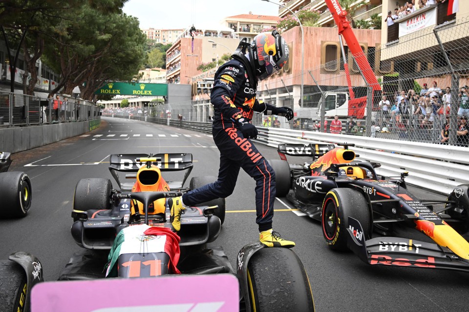 Sergio Perez won vorig jaar in Monaco.