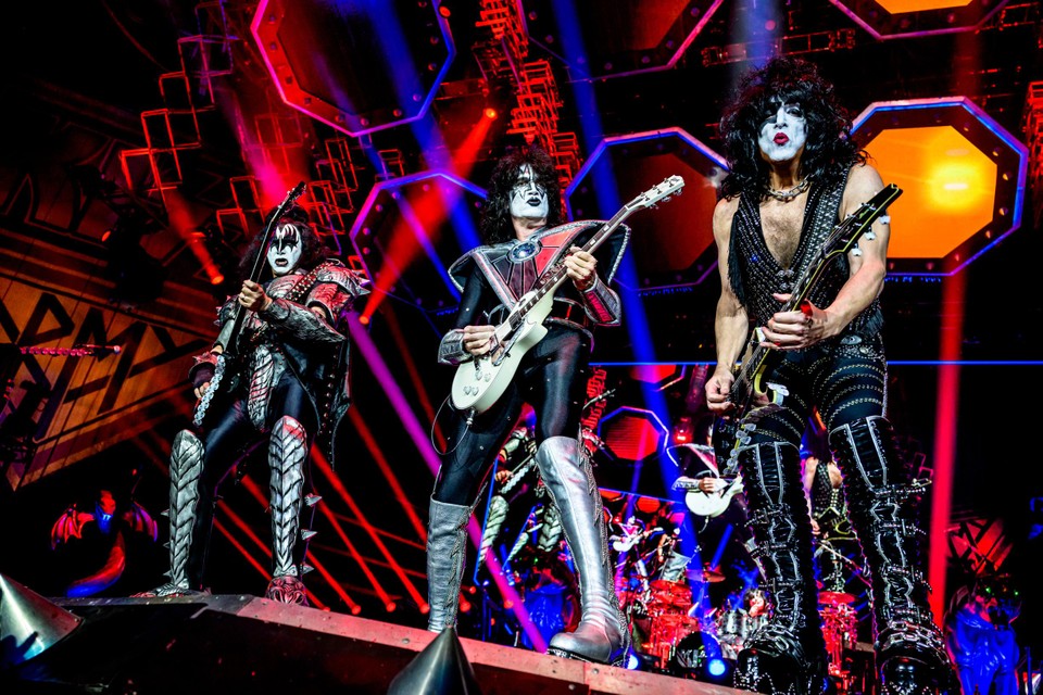 Kiss in het Sportpaleis, afgelopen juni. Ook dat concert was dus niet de zwanenzang. 