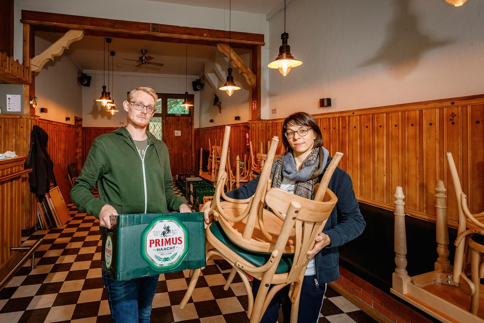 Bart Verbruggen en zijn vriendin Emily Mees.