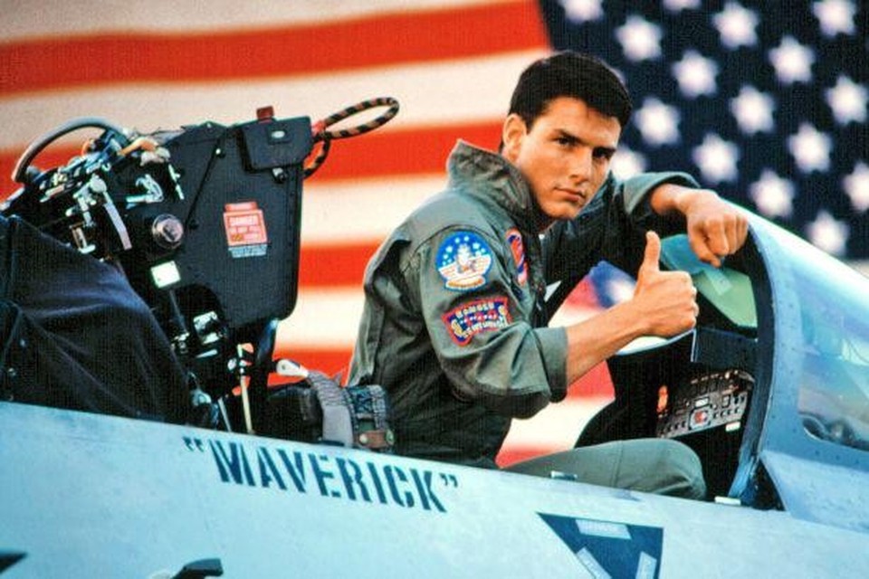 In 1986 wilden jongens maar wat graag Maverick zijn: een durfal bij de luchtmacht, die het meisje van zijn dromen kon strikken. 