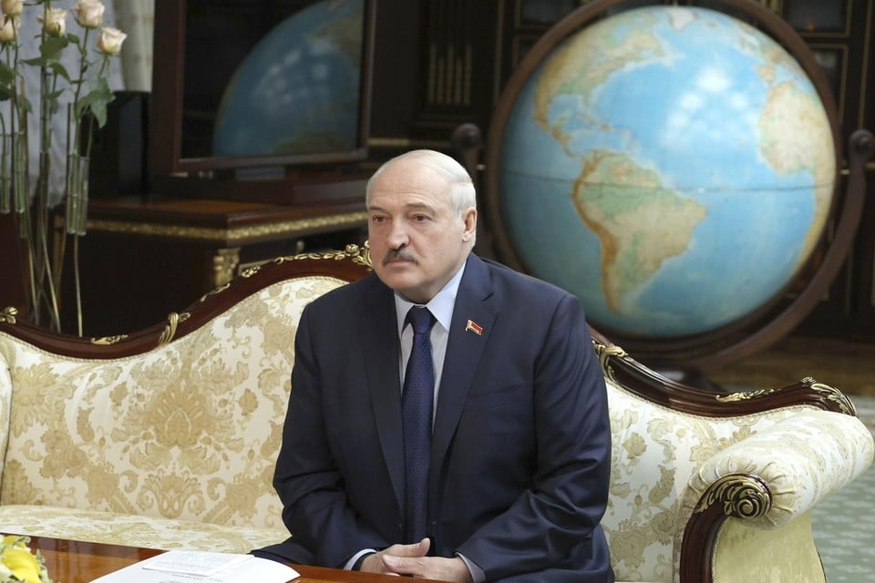 Wit-Russische president Aleksandr Loesasjenko