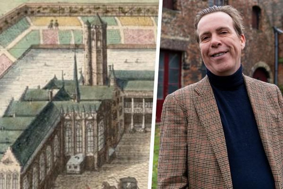 Het Prinsenhof met zoo (links) en Jan-Willem Wits van de Ongeschoeide Karmelieten (rechts)