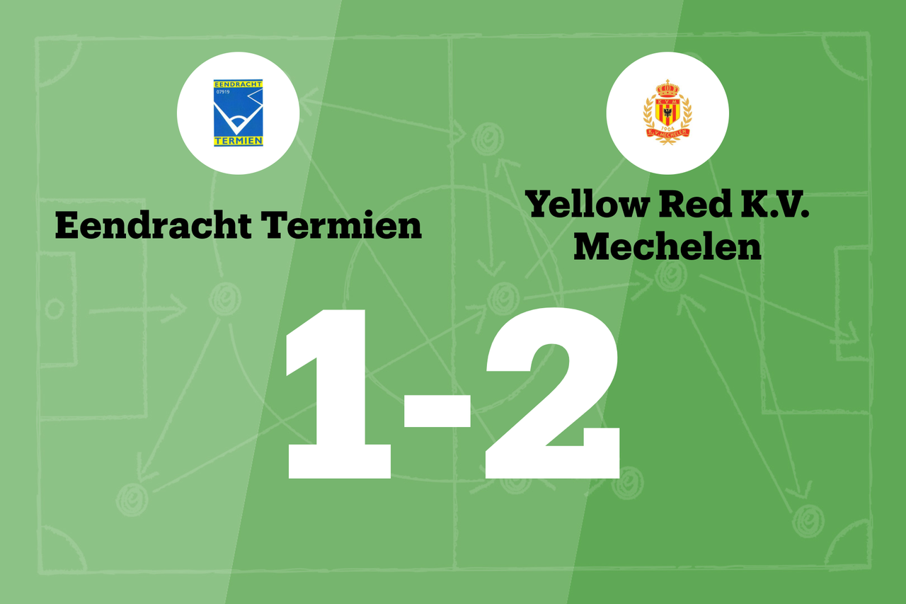 Jong KV Mechelen Maakt Tegen Eendracht Termien Einde Aan Slechte Reeks ...