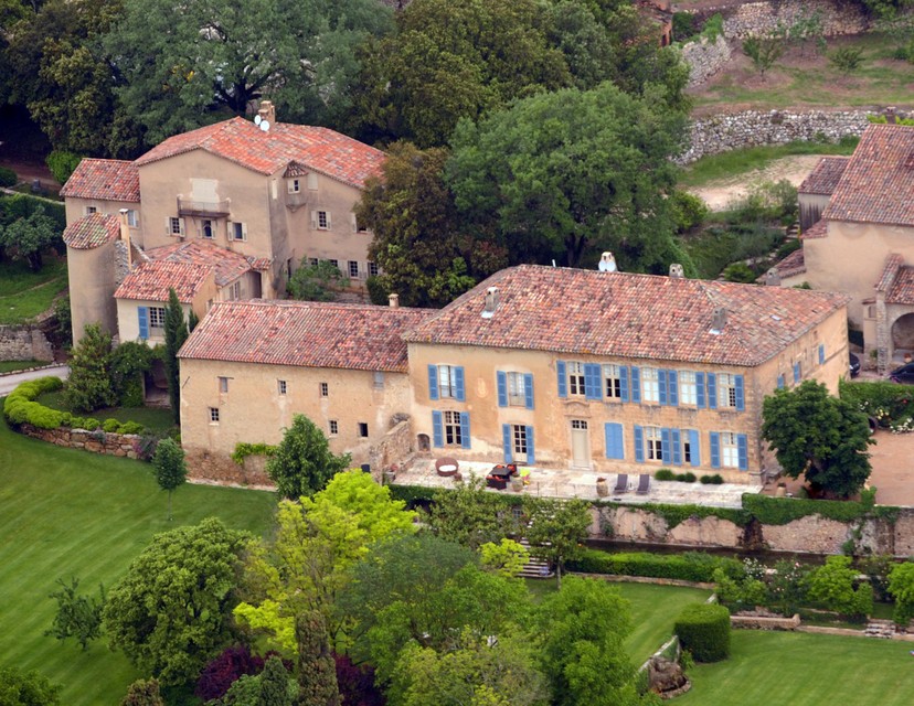 Chateau Miraval in het Zuid-Franse Correns 