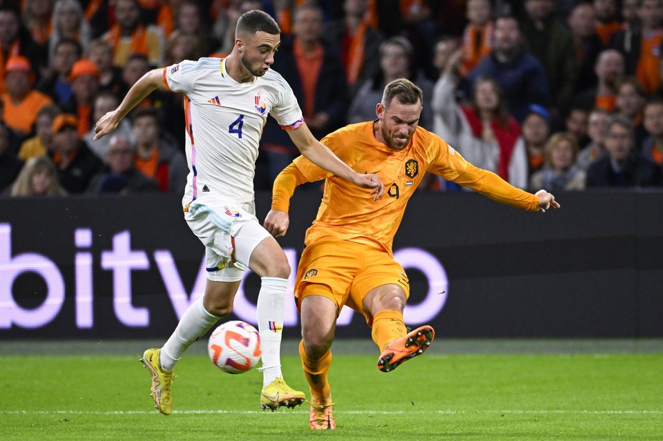 Janssen played against the Red Devils in the Nations League in September.