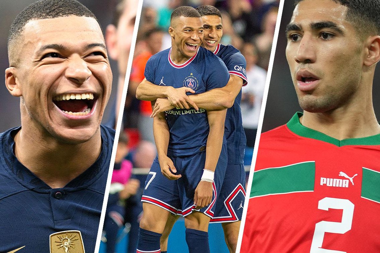 Kylian Mbappe and Achraf Hakimi: a very special kind of bromance