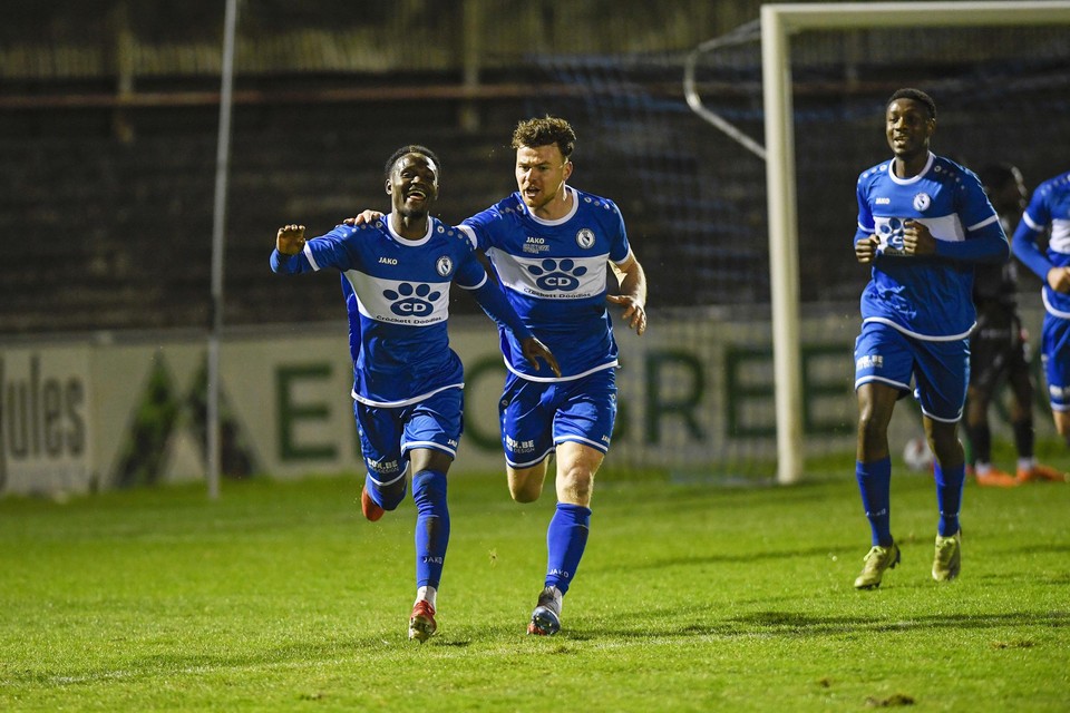 Het doelpunt van Ibrahima Bah volstond niet voor Rupel Boom. De thuisploeg ging met 1-3 onderuit tegen Olympic Charleroi (1ste nationale).