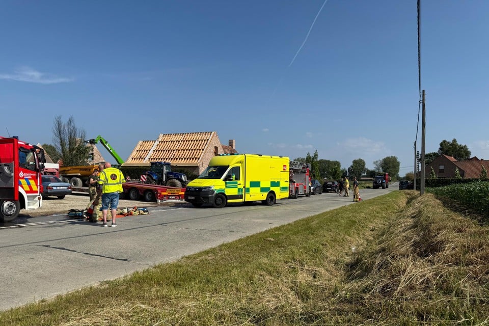 Technician seriously injured in face After gas boiler explodes in Beselare, also wife slightly injured: « If the fire brigade came a little later, my house was completely gone » (Zonnebeke)