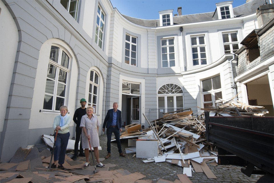 De werken aan het Stedelijk Conservatorium duren tot eind volgend jaar.