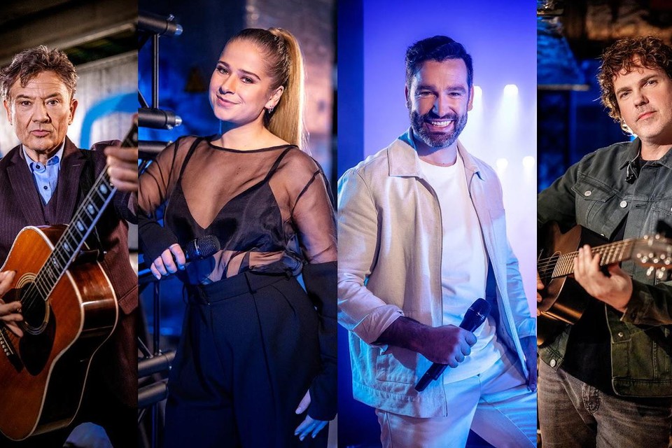 Deze vier muzikanten gaan op zoek naar nieuw talent in de VTM-show ‘Lift you up’.