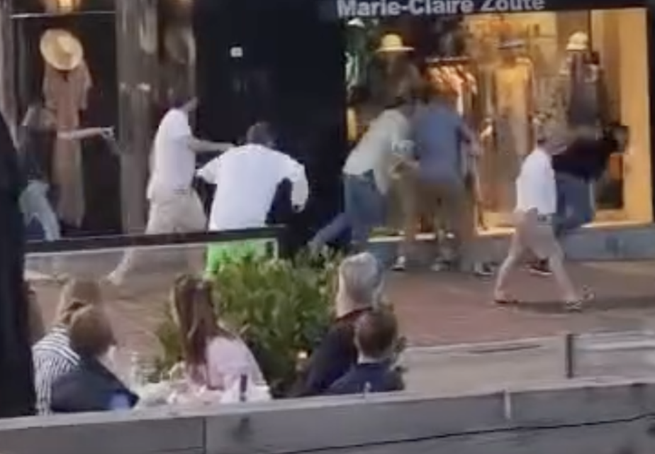 Fightings in the shopping streets: That also happened too often in Knokke-Heist in recent years.