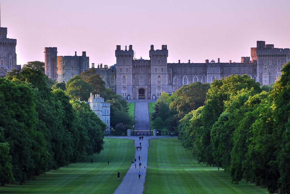 Windsor Castle. 