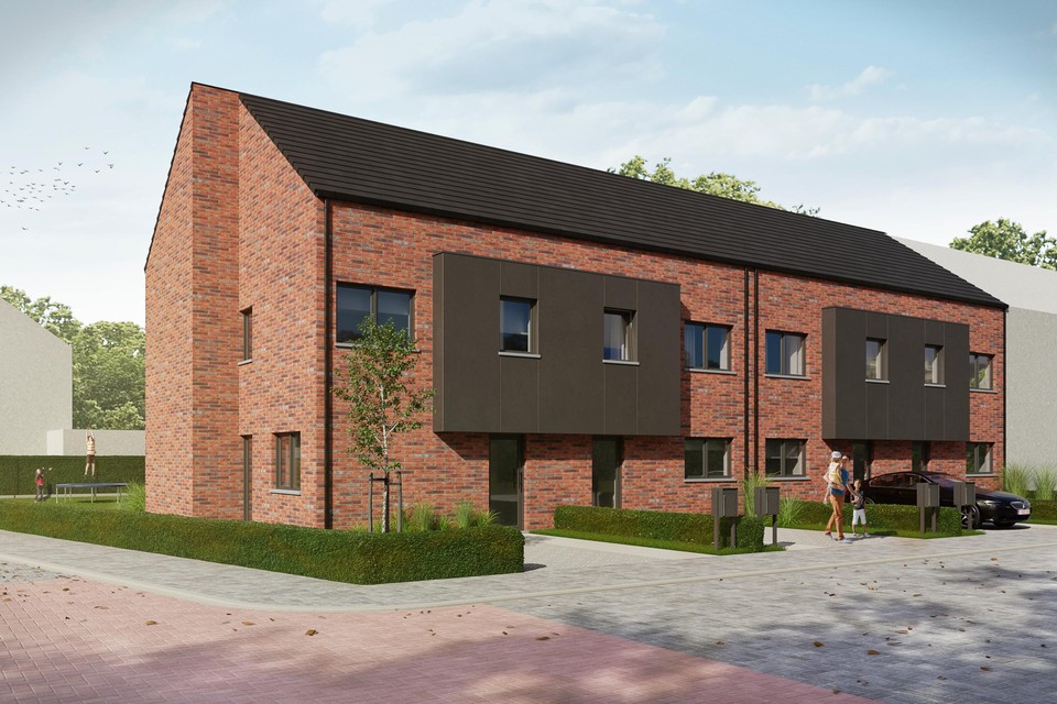 Begin 2023 verkoopt Woonveer zes eigentijdse woningen in Ruisbroek 