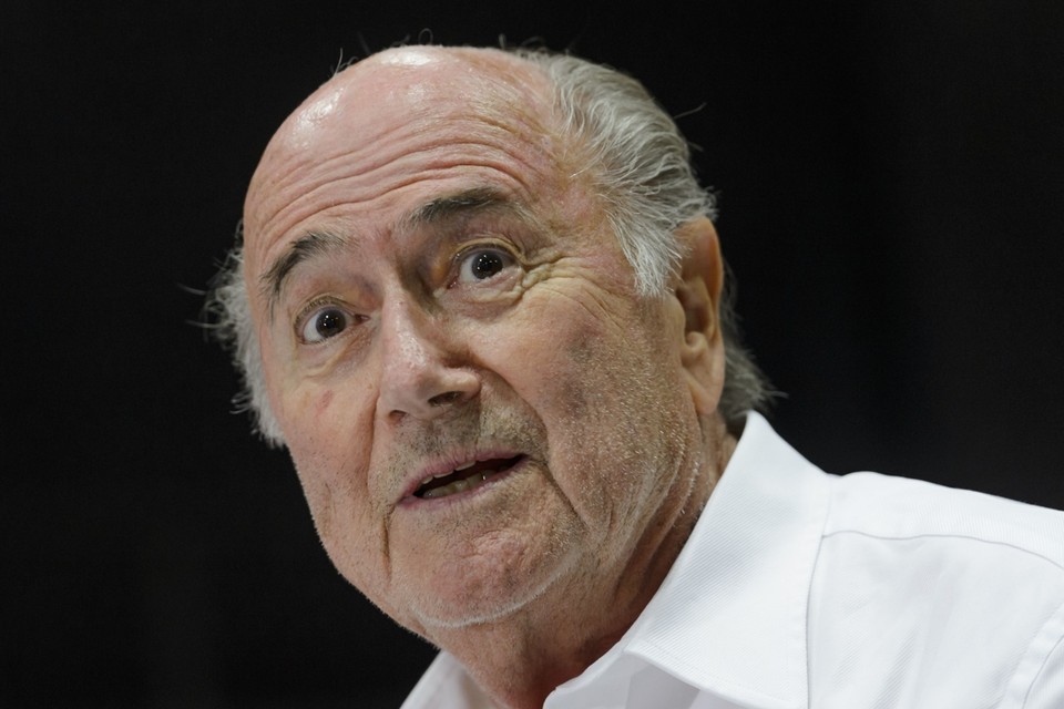 Blatter werd vandaag ontslagen uit het ziekenhuis.