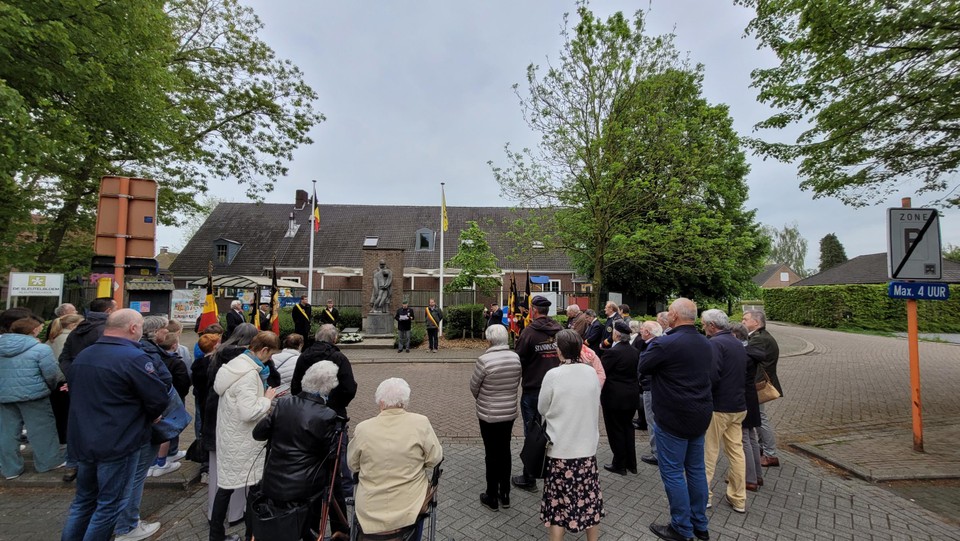 Op de jaarlijkse herdenking in Brecht op 8 mei sluiten veteranen uit de Noorderkempen aan.