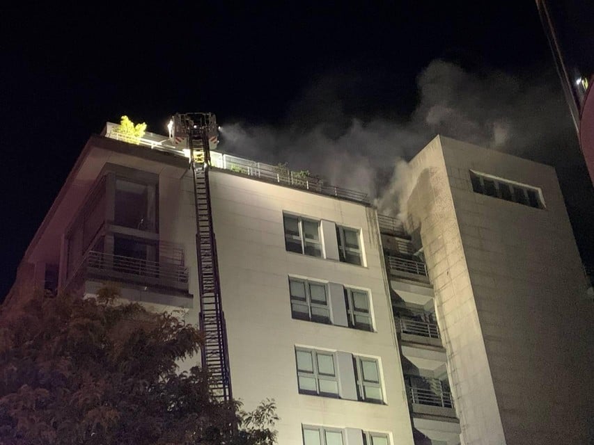 Two apartments are uninhabitable.