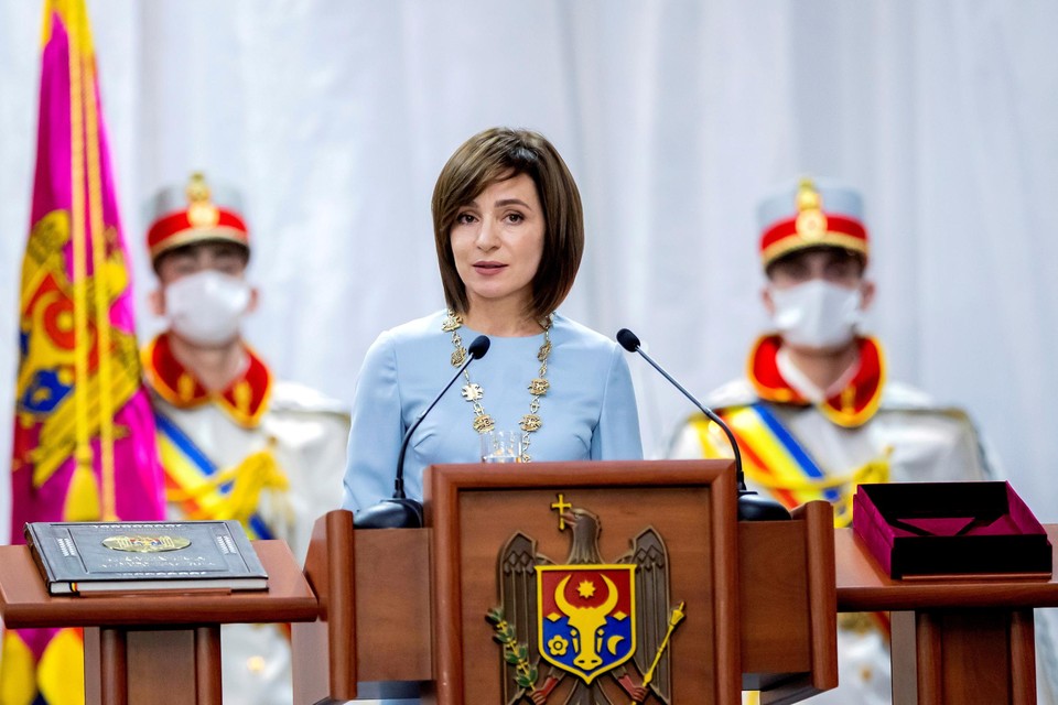 President Maia Sandu  