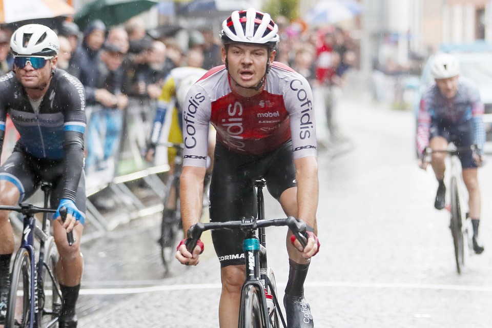 Michiel Coppens viel als eerste Zelenaar net naast het podium.