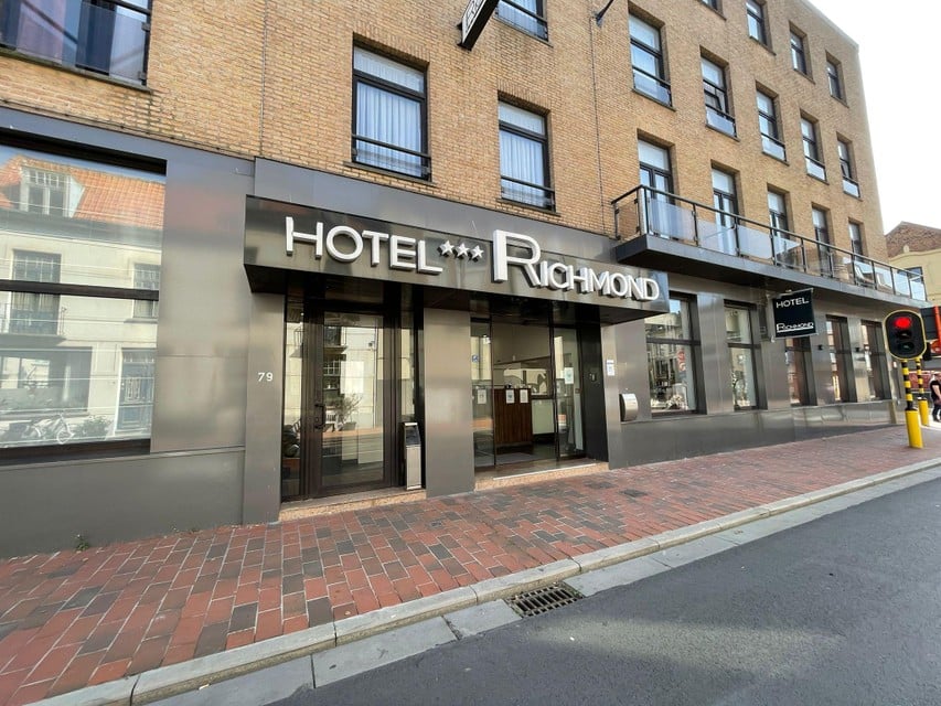 De twee ontsnapten hielden zich schuil in een hotel in Blankenberge.