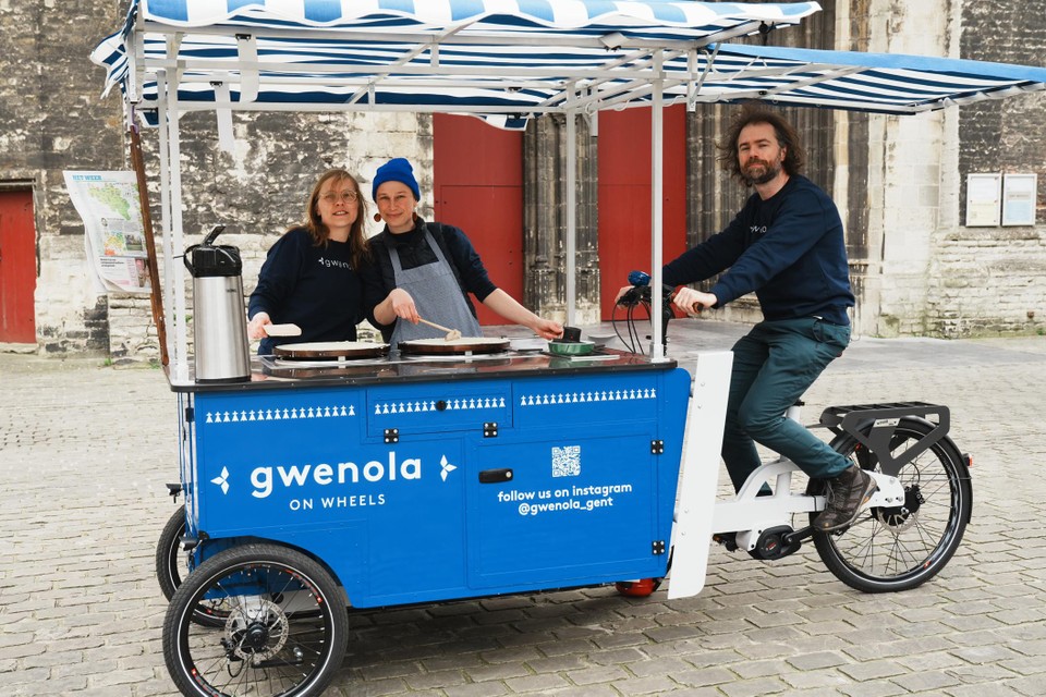 Le voici : le vélo cargo de Gwenola.  Ou encore : Gwenola sur roulettes.