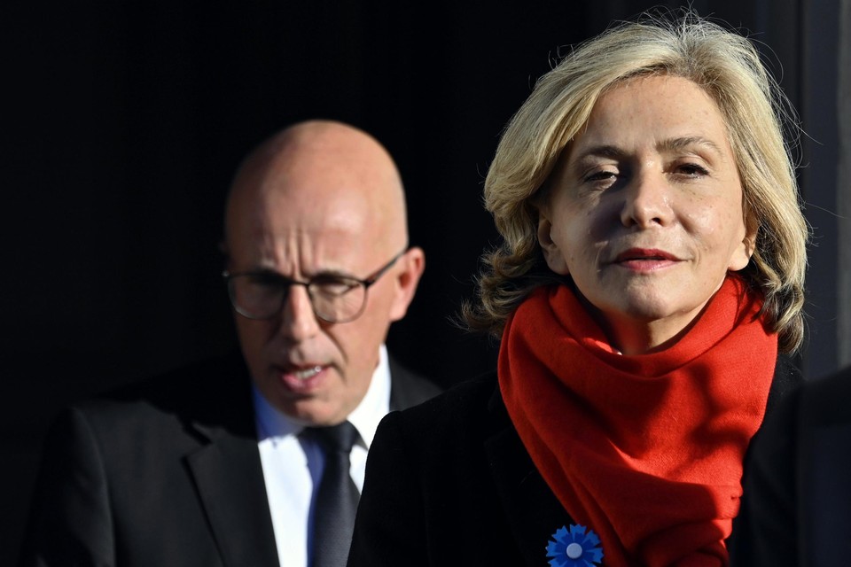 Eric Ciotti en Valérie Pécresse, een van beiden neemt het binnenkort op tegen Macron, Le Pen, Zemmour &amp; co. 