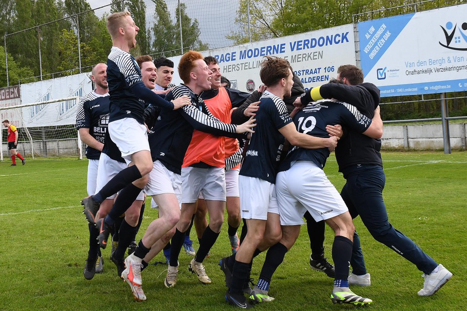 Beersel-Drogenbos kroonde zich tot kampioen in tweede provinciale A.