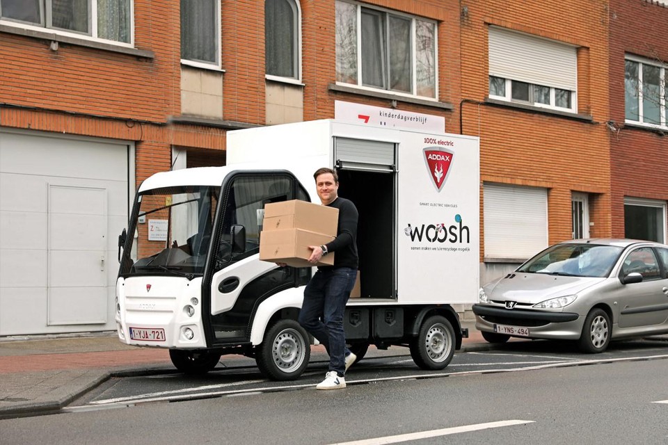 De Gentse startup Woosh wil de afvalberg verkleinen. 