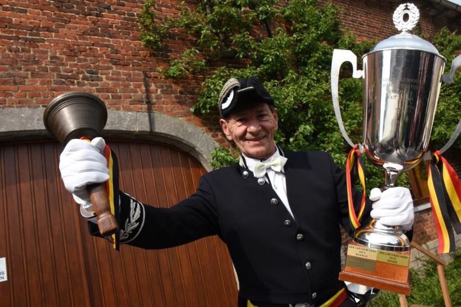 In 2016 werd ‘Jempi’ verkozen tot ‘Belgisch kampioen Bellenmannen’ 