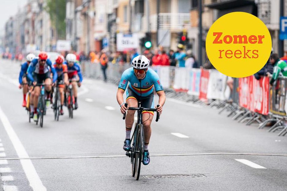 Louis Clincke in 2019. In 2013 kwam hij bijna om het leven na een zware val met de motor, tegenwoordig is hij succesvol in het para-cycling. 