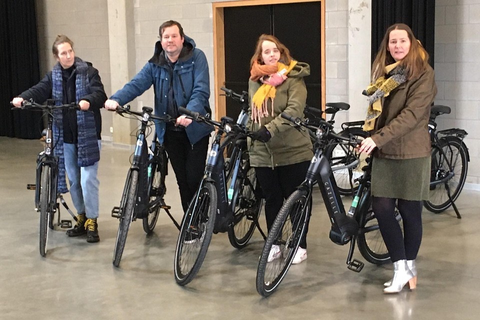 In totaal pendelen al 18 werknemers van de gemeente Machelen met een elektrische fiets.