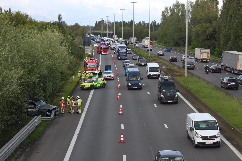 Het ongeval is het zoveelste op korte tijd op de E17 rond Waregem.