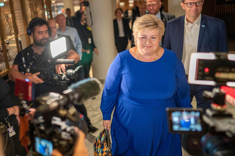 Noorwegen neemt na acht jaar afscheid van de conservatieve regering onder premier Erna Solberg.