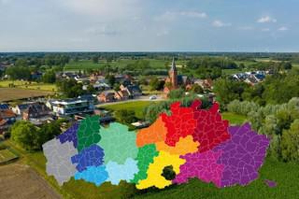 Vlaanderen wordt opgesplitst in vijftien regio’s.