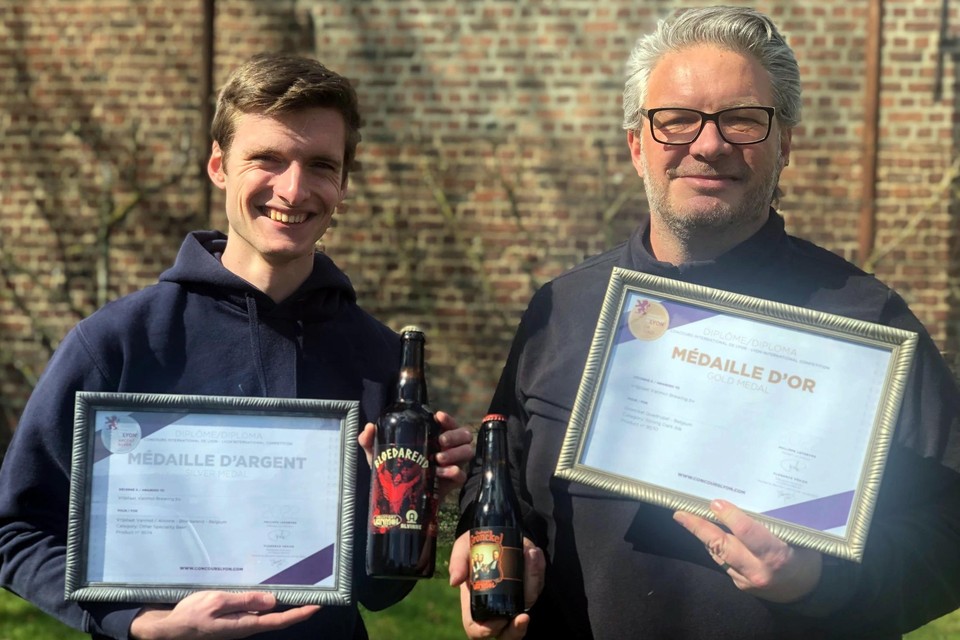 Het is niet de eerste keer dat de bieren van Jan Panneels en Erwin Vanmol prijzen pakken. 