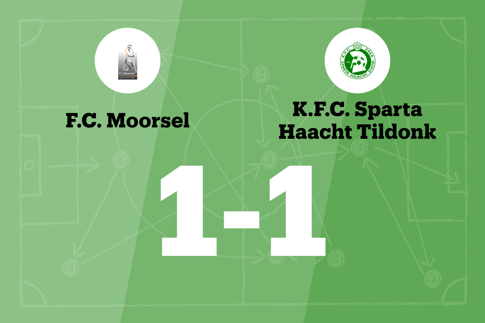 FC Moorsel - KFC Sparta Haacht Tildonk