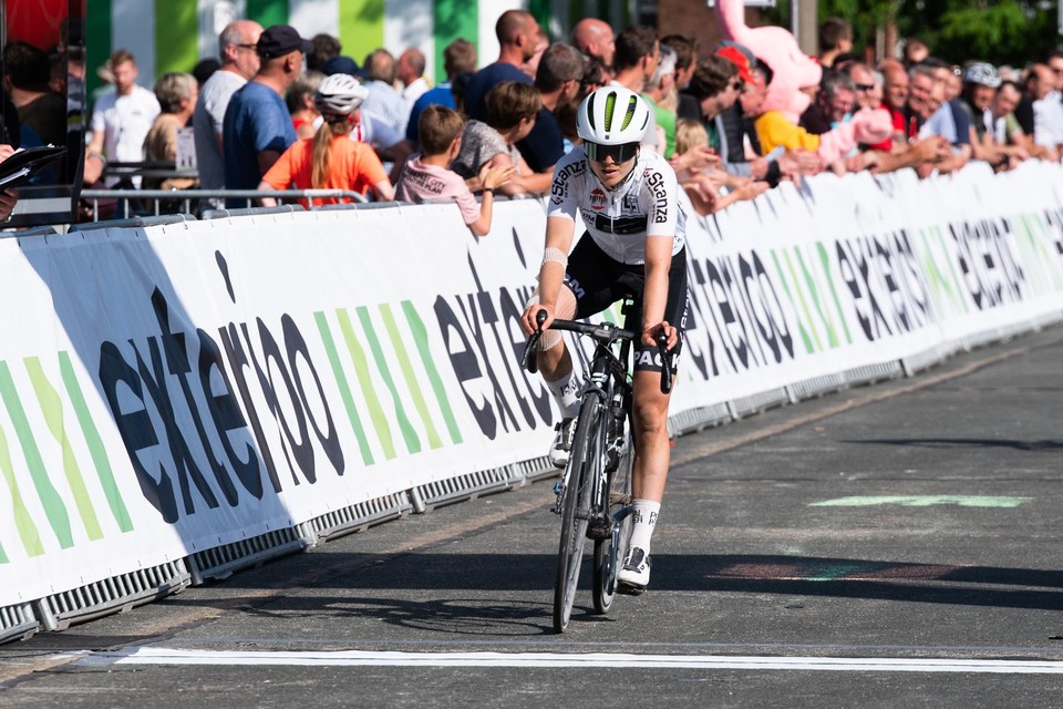 Margot Vanpachtenbeke heeft uitzicht op de eindzege in de Women Cycling Series. 
