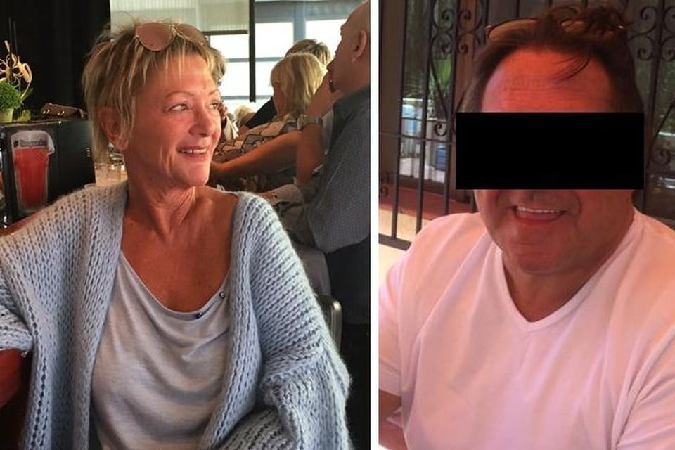 Riet Suy (links) kwam in Calpe om het leven, haar partner Danny Lauwers staat terecht