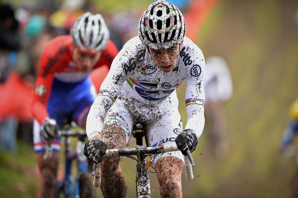 ‘Piepkuikens’ Van Aert en Van der Poel in 2014 aan de slag in Namen.