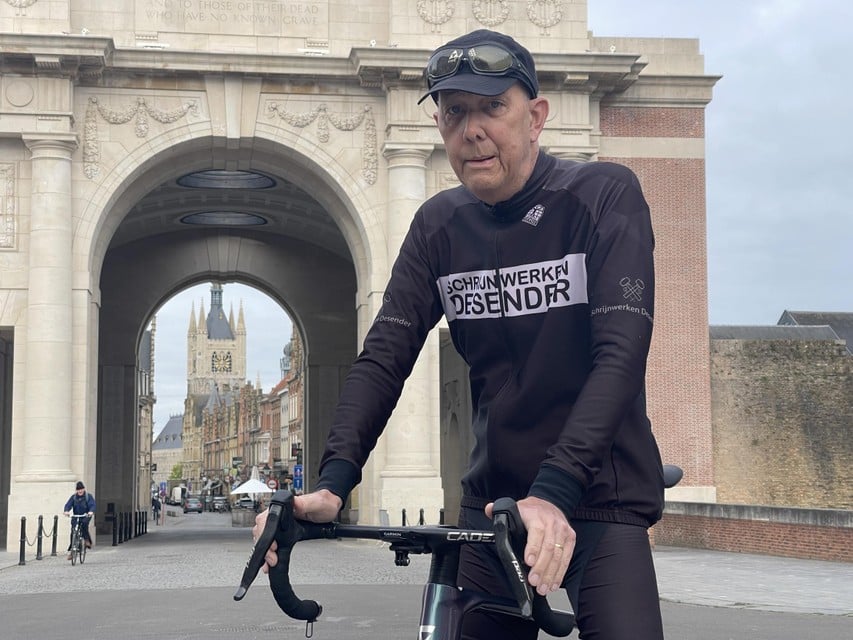 Marc Desender rehabilitates after the diagnosis of lymph node cancer.