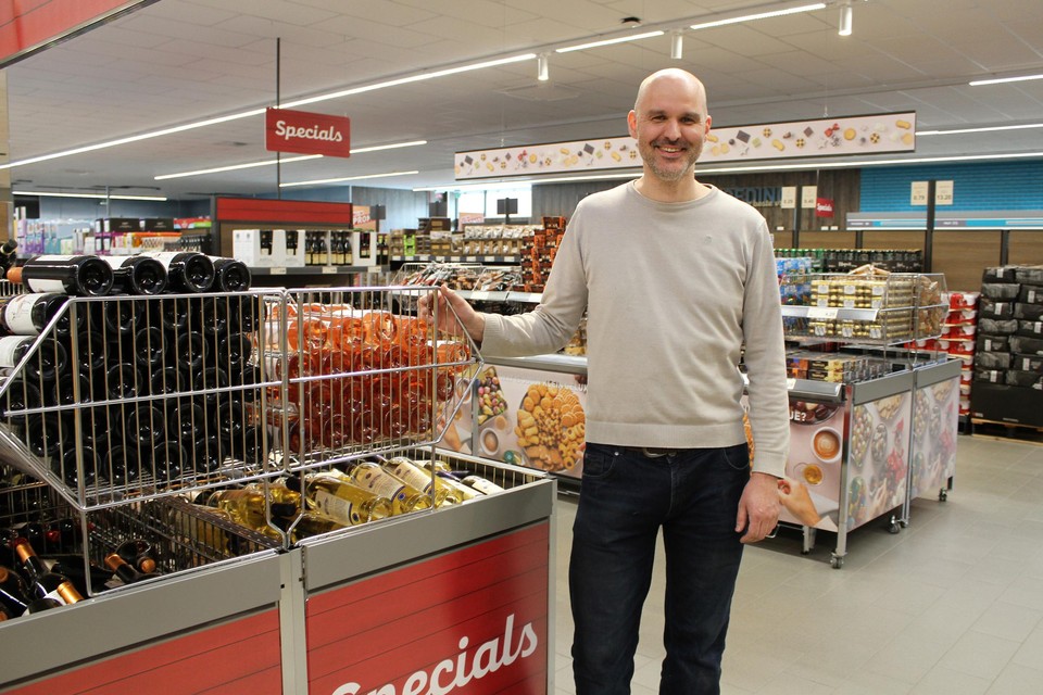 Winkelmanager Tim Verlinden.