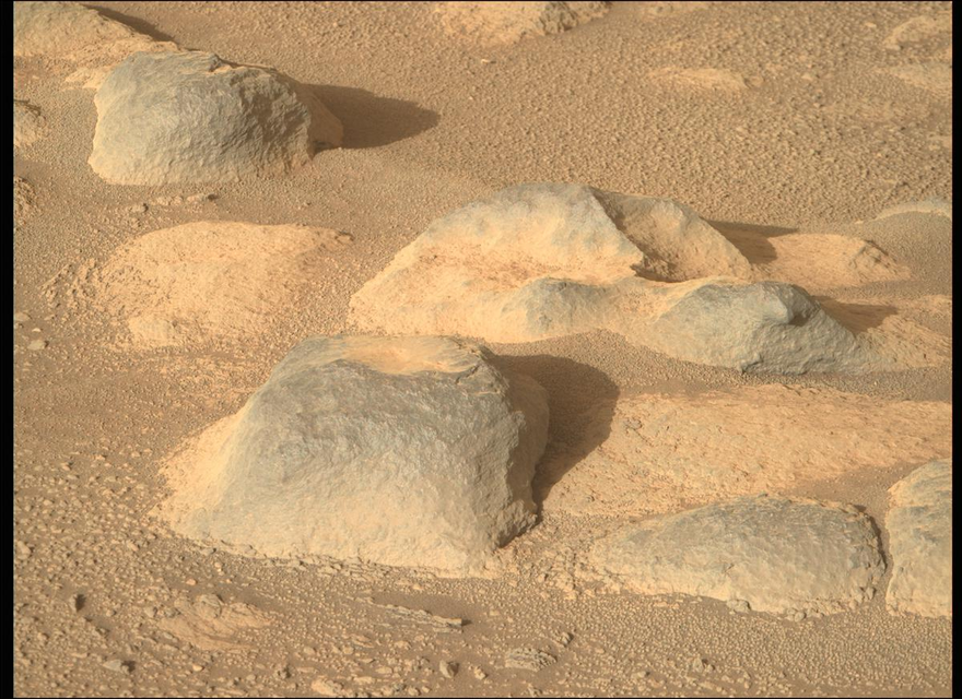 De bodem van deze rotsachtige planeet NASA/JPL-Caltech/ASU