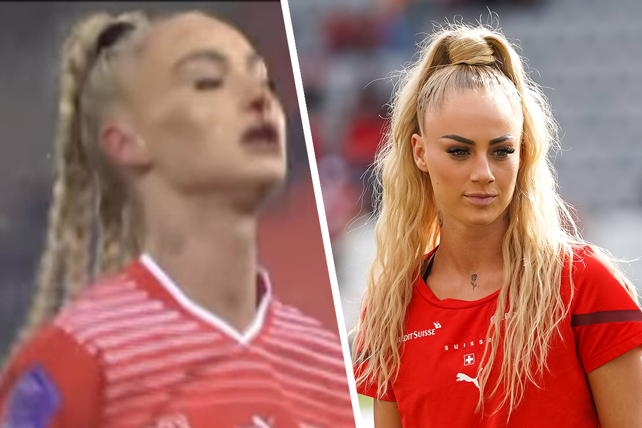 Bloedneus levert populaire voetbalster Alisha Lehmann voor één keer eens  geen haat op: “Zo moedig, zo sterk, zo sexy” | Het Nieuwsblad Mobile