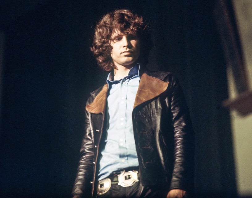 Jim Morrison in 1968 in Germany.