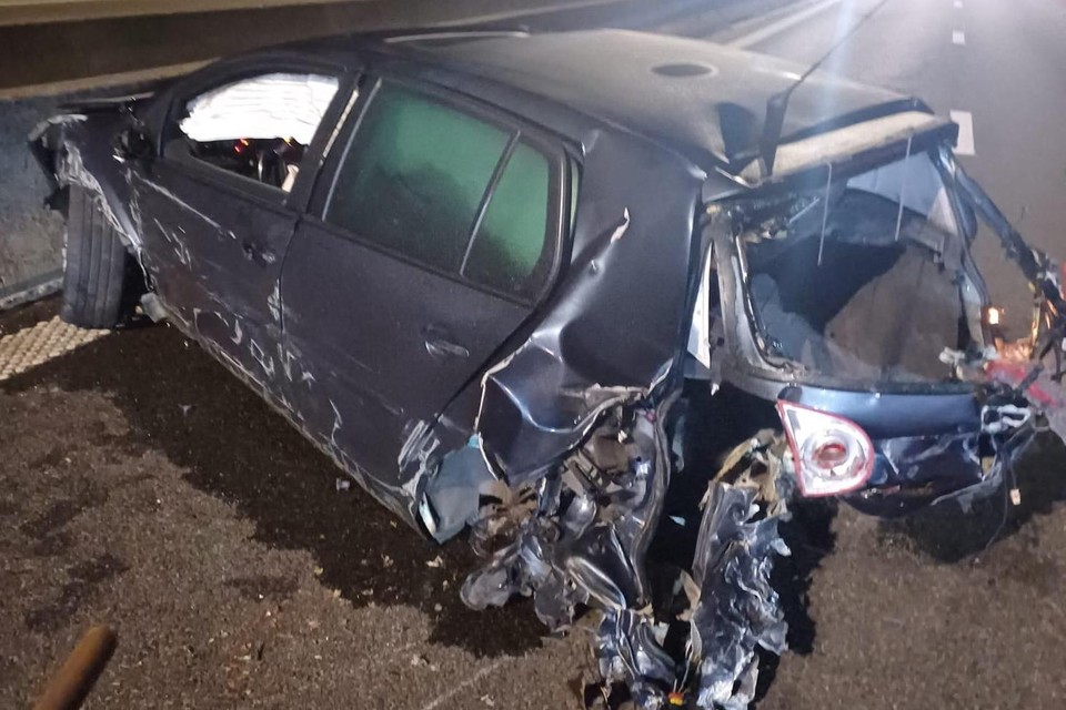 Man (42) Outside of danger after collision against central reservation A12: « Car would have been swallowing » (inland)
