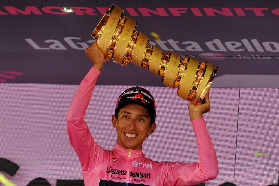 Egan Bernal won de 104e editie van de Giro d’Italia