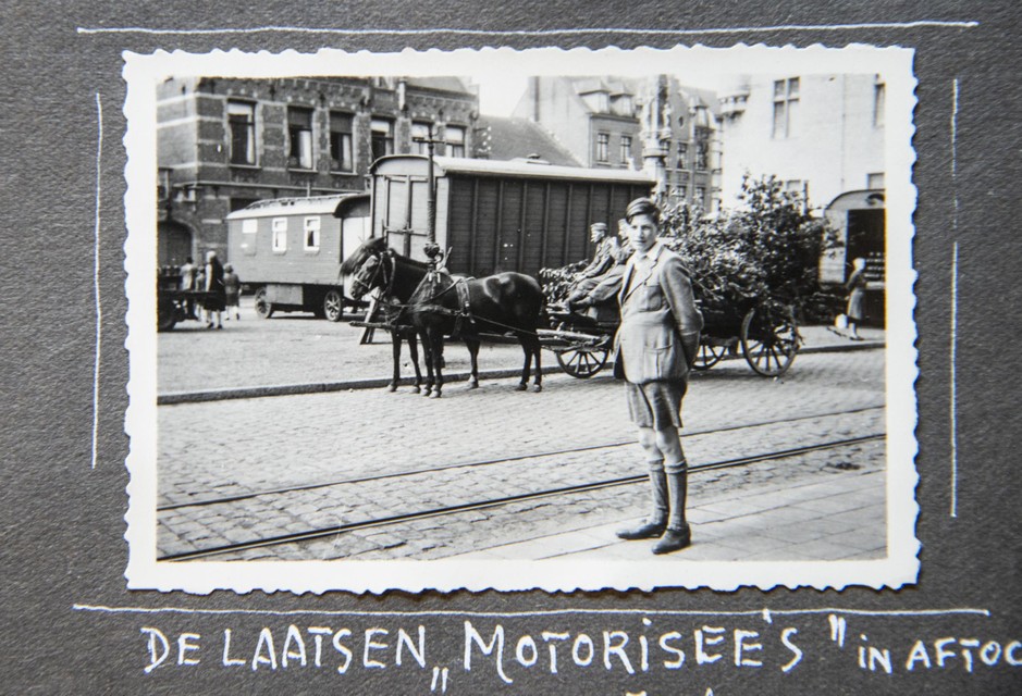 De aftocht van de Duitse troepen.