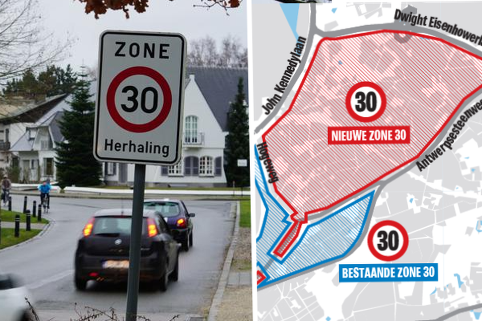 In februari wordt alweer een grote woonwijk in Gent ingericht als één grote zone 30. Dit jaar volgen er nog minstens acht wijken. 