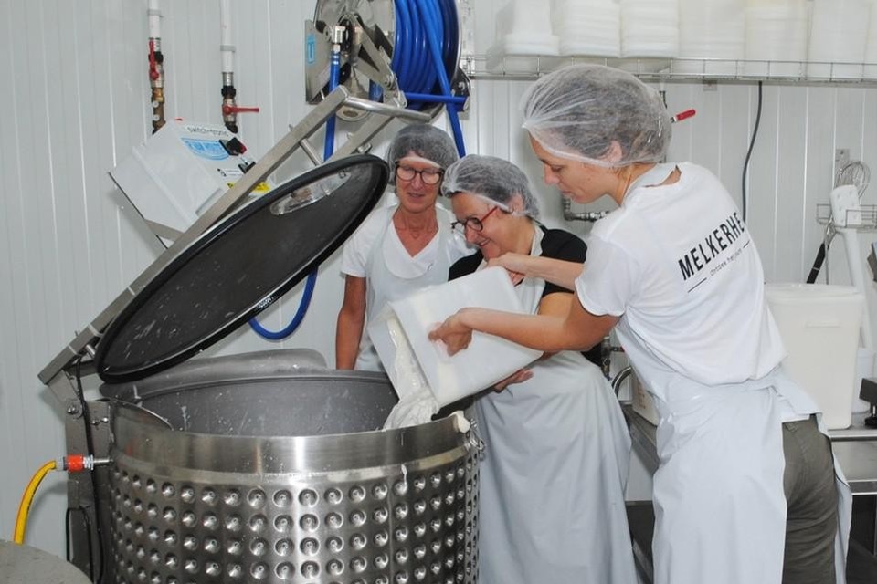 Melkerhei Neerlinter produceert melkproducten van eigen 